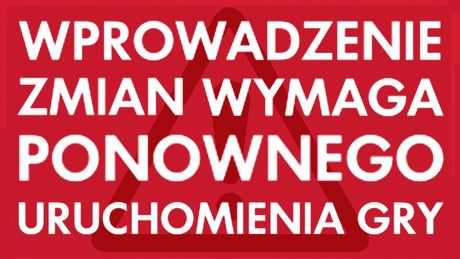 Czemu zmiana ustawień grafiki wymaga restartu gry?