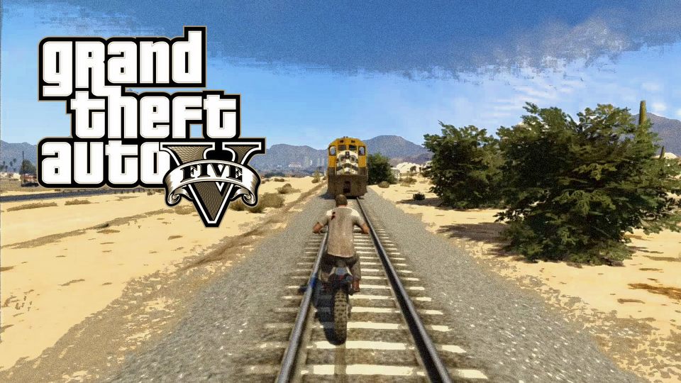 GTA V - 101 pomysłów na kradzież pociągu Czy żelazny koń ...